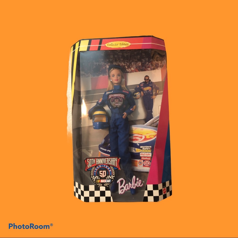 Barbie 50th anniversary NASCAR collectors edition